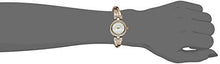 Load image into Gallery viewer, Anne Klein Women's AK/1868GBST Swarovski Crystal-Accented Gold-Tone Bangle Watch and Bracelet Set
