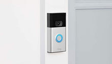 Load image into Gallery viewer, Ring Video Doorbell – newest generation, 2020 release – 1080p HD video, improved motion detection, easy installation – Satin Nickel