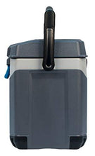 Load image into Gallery viewer, Igloo BMX 25 Quart Cooler with Cool Riser Technology, Fish Ruler, and Tie-Down Points - 11.29 Pounds - Carbonite Gray and Blue