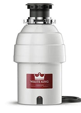 Load image into Gallery viewer, Waste King Legend Series 1 HP Continuous Feed Garbage Disposal with Power Cord - (L-8000)