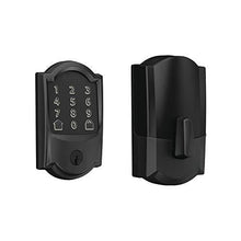 Load image into Gallery viewer, Schlage BE489WB CAM 622 Encode Deadbolt Smart Lock | WiFi Touchscreen Keypad, Matte Black