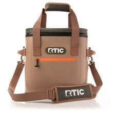 Load image into Gallery viewer, RTIC Soft Cooler 20, Tan, Insulated Bag, Leak Proof Zipper