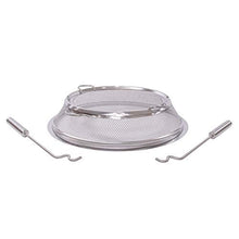Load image into Gallery viewer, Solo Stove Stainless Steel Bonfire Pit Spark Screen with guilds Shield Protector Mesh Protective Spark Screen for Backyard and Outdoor fire pits Stops Hot Embers