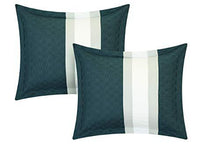 Load image into Gallery viewer, Chic Home CS3027-AN Covington 24 Piece Comforter Set Embroidered Bed in a Bag with Sheets Curtains, Queen, Teal