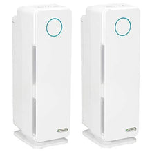 Load image into Gallery viewer, Germ Guardian True HEPA Filter Air Purifier, UV Light Sanitizer, Eliminates Germs, Filters Allergies, Pets, Pollen, Smoke, Dust, Mold, Odors, Quiet 22 inch 5-in-1 Air Purifier for Home AC4300WPT, 2PK