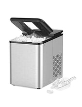 Load image into Gallery viewer, IKT Ice Maker, ice Makers countertop,self-Cleaning,26.5 lbs per Day, 9 ice Ready in 6 Minutes, with Ice Scoop and Bucket…