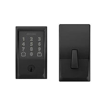 Load image into Gallery viewer, Schlage Lock Company BE489WB CEN 622 Schlage Encode Deadbolt Smart Lock | WiFi Touchscreen Keypad, Matte Black