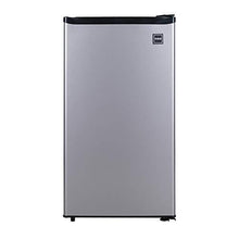 Load image into Gallery viewer, RCA RFR322-B RFR322 3.2 Cu Ft Single Door Mini Fridge with Freezer, Platinum, Stainless