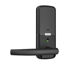 Load image into Gallery viewer, Lockly Fingerprint Bluetooth Keyless Entry Door Smart Lock (PGD628F) | Advanced Electronic Touchscreen System | Discrete PIN Code Input | iOS and Android | Auto Lock | Latch Edition (Matte Black)