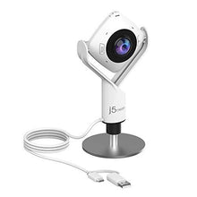 Load image into Gallery viewer, j5create 360 Degree All Around Meeting Webcam - 1080P HD Video Conference Camera with High Fidelity Microphone, USB-C | for Video Conferencing, Online Classes, and Collaboration