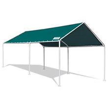 Load image into Gallery viewer, Quictent 10'X20' Heavy Duty Carport Car Canopy Car Shelter Canopy Outdoor Boat Shelter-Green