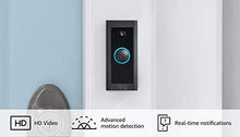 Load image into Gallery viewer, Introducing Ring Video Doorbell Wired – Convenient, essential features in a compact design, pair with Ring Chime to hear audio alerts in your home (existing doorbell wiring required) - 2021 release
