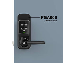Load image into Gallery viewer, Lockly Fingerprint Bluetooth Keyless Entry Door Smart Lock (PGD628F) | Advanced Electronic Touchscreen System | Discrete PIN Code Input | iOS and Android | Auto Lock | Latch Edition (Matte Black)