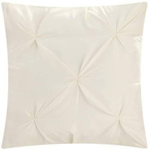 Load image into Gallery viewer, Chic Home 10 Piece Hannah Pinch Pleated, ruffled and pleated complete Queen Bed In a Bag Comforter Set Beige With sheet set