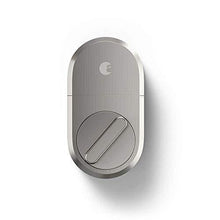 Load image into Gallery viewer, August Smart Lock + Connect Wi-Fi Bridge, Satin Nickel, Works with Alexa, Keyless Home Entry from Anywhere