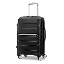 Load image into Gallery viewer, Samsonite Freeform Hardside Expandable with Double Spinner Wheels, Black, Carry-On 21-Inch