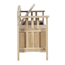 Load image into Gallery viewer, Linon Bench, Natural Wash