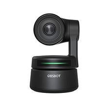 Load image into Gallery viewer, OBSBOT Tiny PTZ Webcam, AI-Powered Framing & Gesture Control, Full HD 1080p Webcam with Dual Omni-Directional Mics, 90-Degree Wide Angle, Low-Light Correction, Works with Zoom, Skype and More