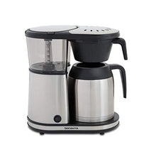 Load image into Gallery viewer, Bonavita Connoisseur 8-Cup One-Touch Coffee Maker Featuring Hanging Filter Basket and Thermal Carafe, BV1901TS, Stainless Steel, Chrome