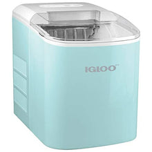 Load image into Gallery viewer, Igloo ICEB26AQ Automatic Portable Electric Countertop Ice Maker Machine, 26 Pounds in 24 Hours, 9 Ice Cubes Ready in 7 Minutes, With Ice Scoop and Basket, Perfect for Water Bottles, Mixed Drinks