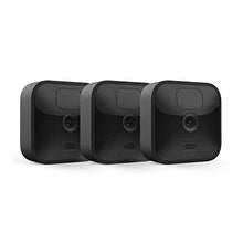 Load image into Gallery viewer, Blink Outdoor - wireless, weather-resistant HD security camera, two-year battery life, motion detection, set up in minutes – 3 camera kit