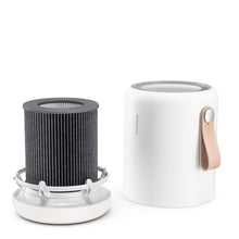 Load image into Gallery viewer, Molekule Air Mini+ Small Room Air Purifier with Particle Sensor and PECO Technology for Allergens, Pollutants, Viruses, Bacteria, and Mold, White