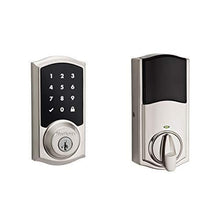 Load image into Gallery viewer, Kwikset 99160-020 Smartcode 916 Traditional Smart Lock Touchscreen Electronic Deadbolt Door Lock with SmartKey Security and Z-Wave Plus, Satin Nickel