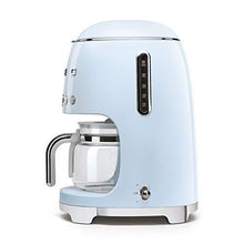 Load image into Gallery viewer, Smeg 50's Retro Style Aesthetic Drip Filter Coffee Machine, 10 cups, Pastel Blue