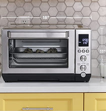 Load image into Gallery viewer, GE Convection Toaster Oven | Quartz Heating Technology | Large Capacity Toaster Oven Complete With 7 Cook Modes & Oven Accessories | Countertop Kitchen Essentials | 1500 Watts | Stainless Steel