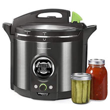 Load image into Gallery viewer, Presto 02144 12Qt Digital Canner, Black Stainless