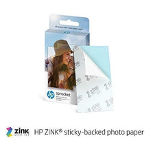 Load image into Gallery viewer, HP Sprocket Portable 2x3" Instant Photo Printer (Luna Pearl) Print Pictures on Zink Sticky-Backed Paper From Your iOS & Android Device
