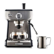 Load image into Gallery viewer, Calphalon BVCLECMP1 Temp iQ Espresso Machine with Steam Wand, Stainless Steel