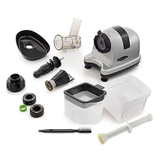 Load image into Gallery viewer, Omega MM900HDS Medical Medium Slow Masticating Celery Juicer High Juice Yield Adjustable Dial, 200-Watt, Silver