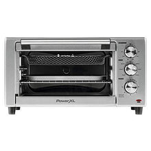 Load image into Gallery viewer, PowerXL Air Fryer Grill 8 in 1 Roast, Bake, Rotisserie, Electric Indoor Grill (6 Piece Accessory Pack), Stainless Steel