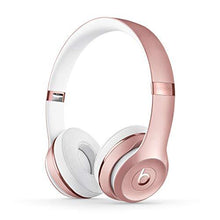 Load image into Gallery viewer, Beats Solo3 Wireless On-Ear Headphones - Apple W1 Headphone Chip, Class 1 Bluetooth, 40 Hours of Listening Time, Built-in Microphone - Rose Gold (Latest Model)