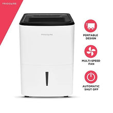 Load image into Gallery viewer, Frigidaire, White 22-Pint Dehumidifier with Effortless Humidity Control