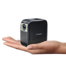 Load image into Gallery viewer, Crosstour Portable Projector, Mini Pico Pocket Projector for Outdoor Movies, Small DLP Video Projector Home Theater, 3000 mAh Rechargeable Battery 40000 Hrs LED Life Supports HDMI TV Stick PS4