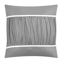 Load image into Gallery viewer, Chic Home Mayan 24 Piece Bed in a Bag Comforter Set, Queen, Silver