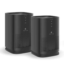 Load image into Gallery viewer, Medify Air MA-14-B2 Air Purifier with H13 HEPA filter - a higher grade of HEPA for 200 Sq. Ft. 99.9% removal in a Modern Design - Black, 2-Pack