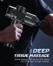 Load image into Gallery viewer, Massage Gun Deep Tissue Percussion Muscle Massage for Athletes - 20 Speeds Quiet Handheld Massager for Muscle Deep Relaxation - 6 Different Massage Heads