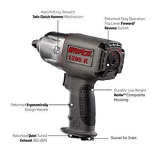 Load image into Gallery viewer, NitroCat 1200-K 1/2-Inch Kevlar Composite Air Impact Wrench With Twin Clutch Mechanism