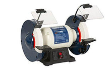 Load image into Gallery viewer, RIKON Professional Power Tools, 80-805, 8†Slow Speed Bench Grinder, Powerful Shop Table Tool, Perfect for Sharpening, With Anti-Vibration Rubber Feet