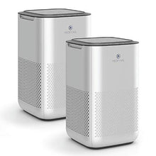 Load image into Gallery viewer, Medify MA-15 Air Purifier with H13 HEPA filter - a higher grade of HEPA | '3-in-1' Filters | 99.9% removal in a Modern Design - Silver 2-Pack…