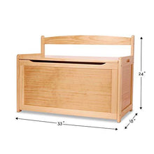 Load image into Gallery viewer, Wooden Toy Chest - Gray