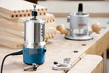 Load image into Gallery viewer, Bosch 1617EVSPK Wood Router Tool Combo Kit - 2.25 Horsepower Plunge Router & Fixed Base Router Kit with a Variable Speed 12 Amp Motor