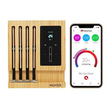 Load image into Gallery viewer, MEATER Block | Premium Wireless Smart Meat Thermometer for The Oven Grill Kitchen BBQ Smoker Rotisserie with Bluetooth and WiFi Digital Connectivity