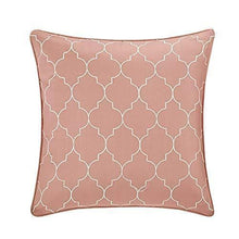 Load image into Gallery viewer, Chic Home Mykonos 20 Piece Comforter Set Striped Ruched Ruffled Embossed Bag Bedding, Queen, Coral
