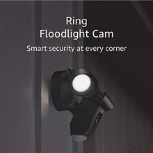 Load image into Gallery viewer, Ring Floodlight Camera Motion-Activated HD Security Cam Two-Way Talk and Siren Alarm, Black, Works with Alexa