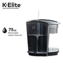 Load image into Gallery viewer, Keurig K-Elite Coffee Maker, Single Serve K-Cup Pod Coffee Brewer, With Iced Coffee Capability, Brushed Silver
