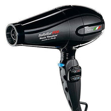 Load image into Gallery viewer, BaBylissPRO Nano Titanium Portofino Full-Size Dryer, Black